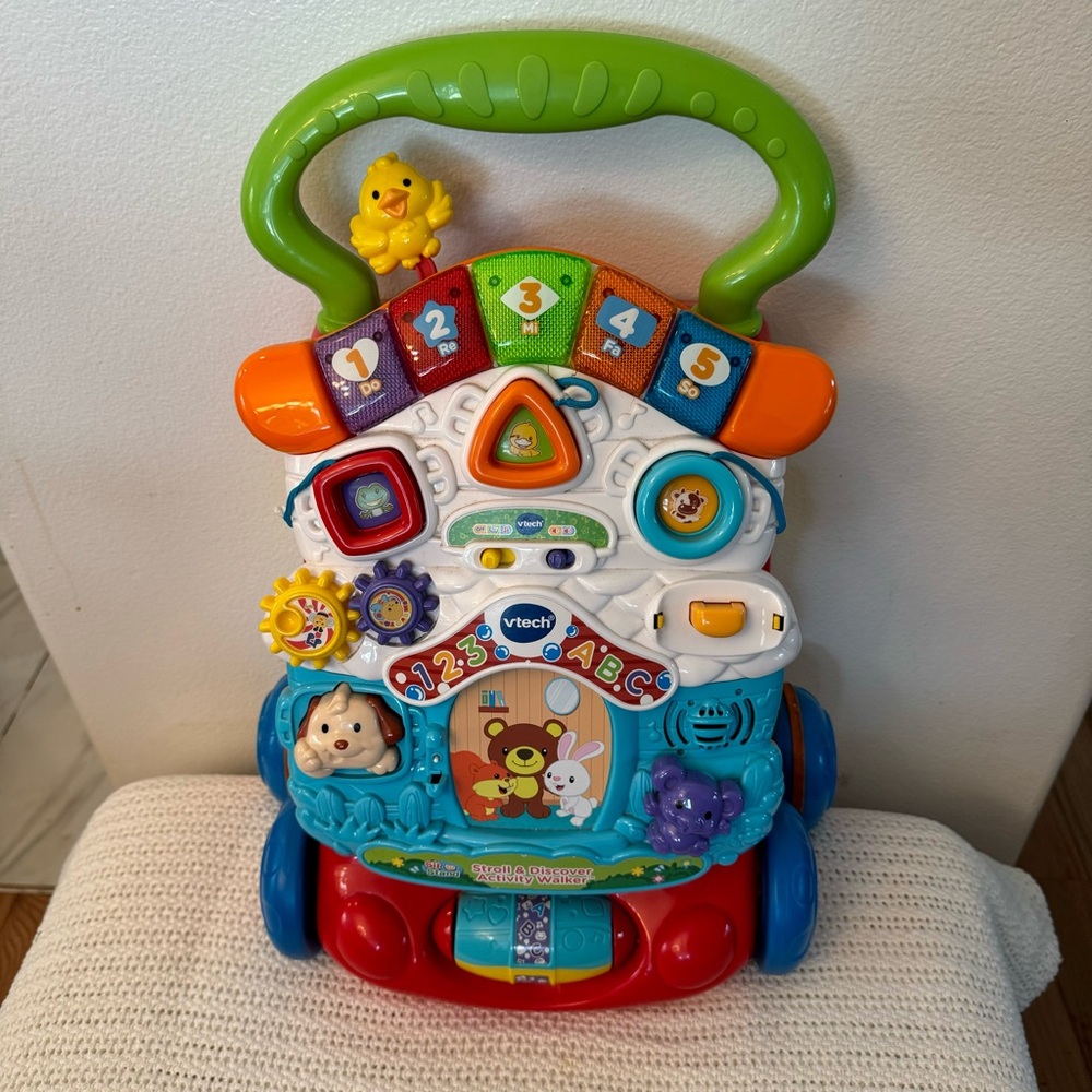 VTech First Step Multi-Color Activity Baby Walker. - Picture 8 of 8